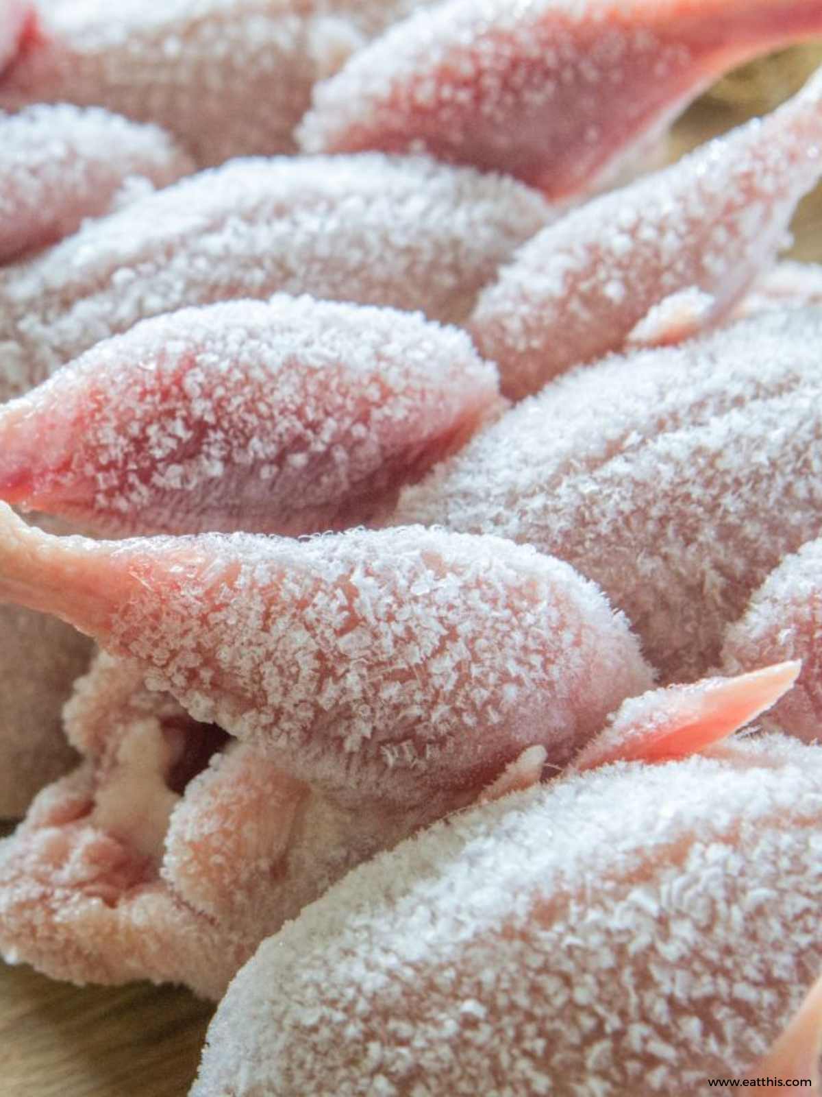 The science behind why and how freezing preserves chicken